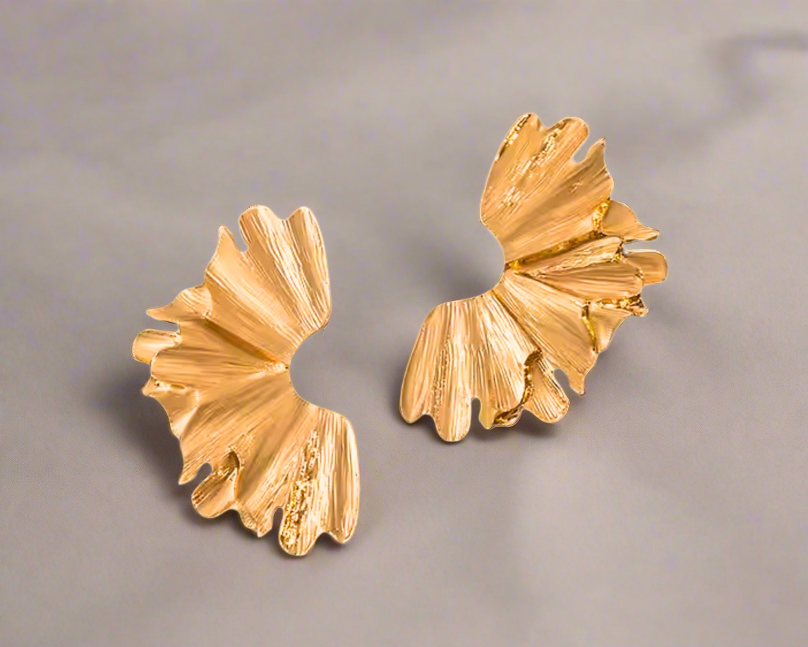 Ginkgo earrings