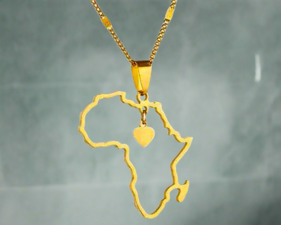 I ♡ Africa Necklace