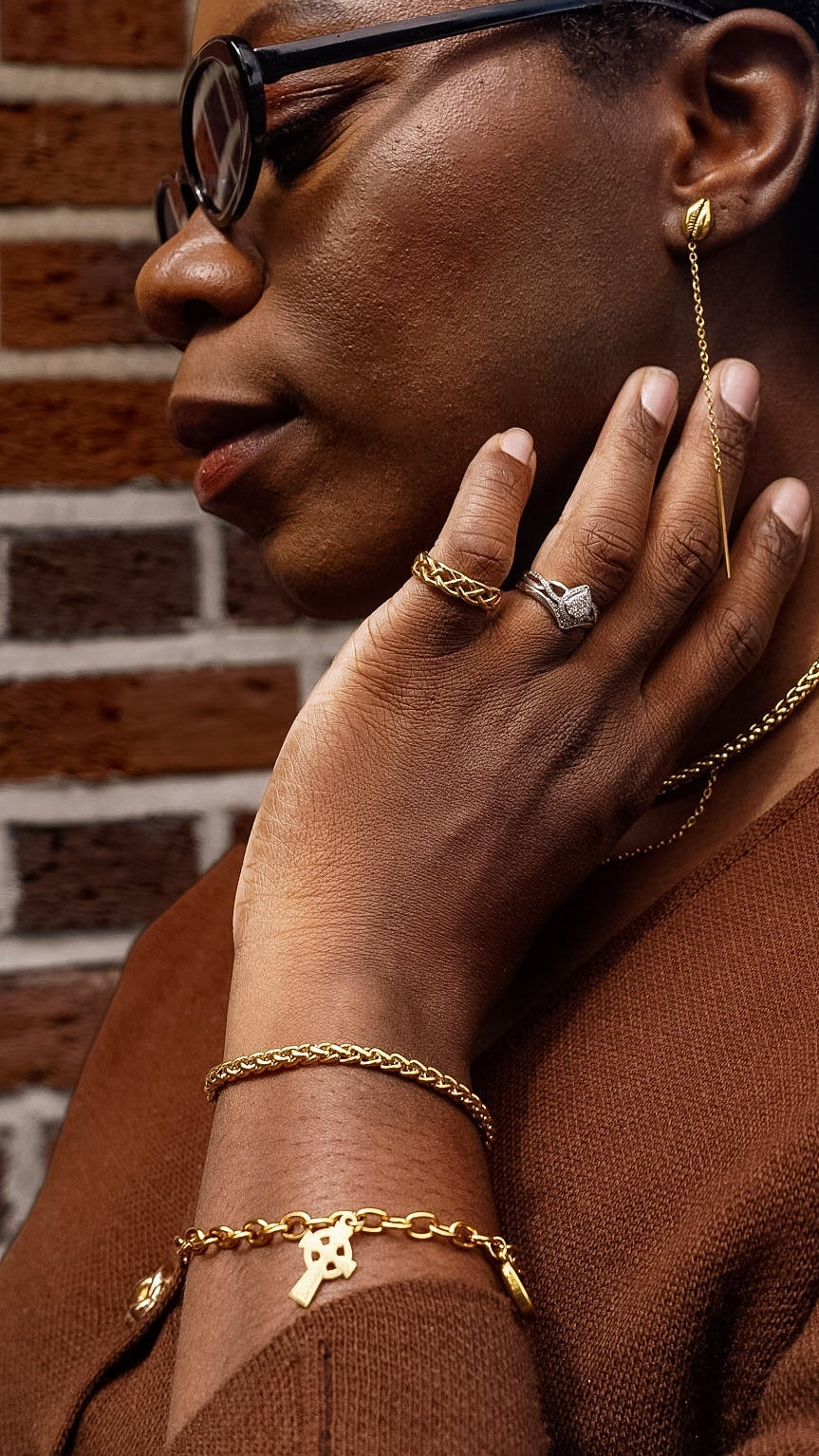Rooted in Abundance Charm Bracelet