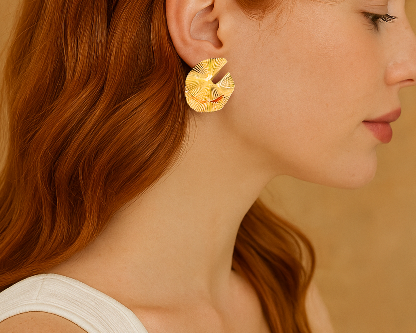 Aine Spiral Earrings
