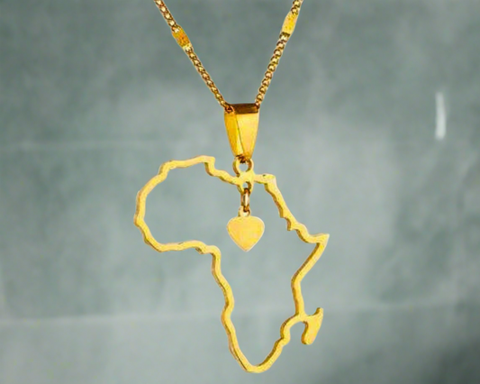 I ♡ Africa Necklace