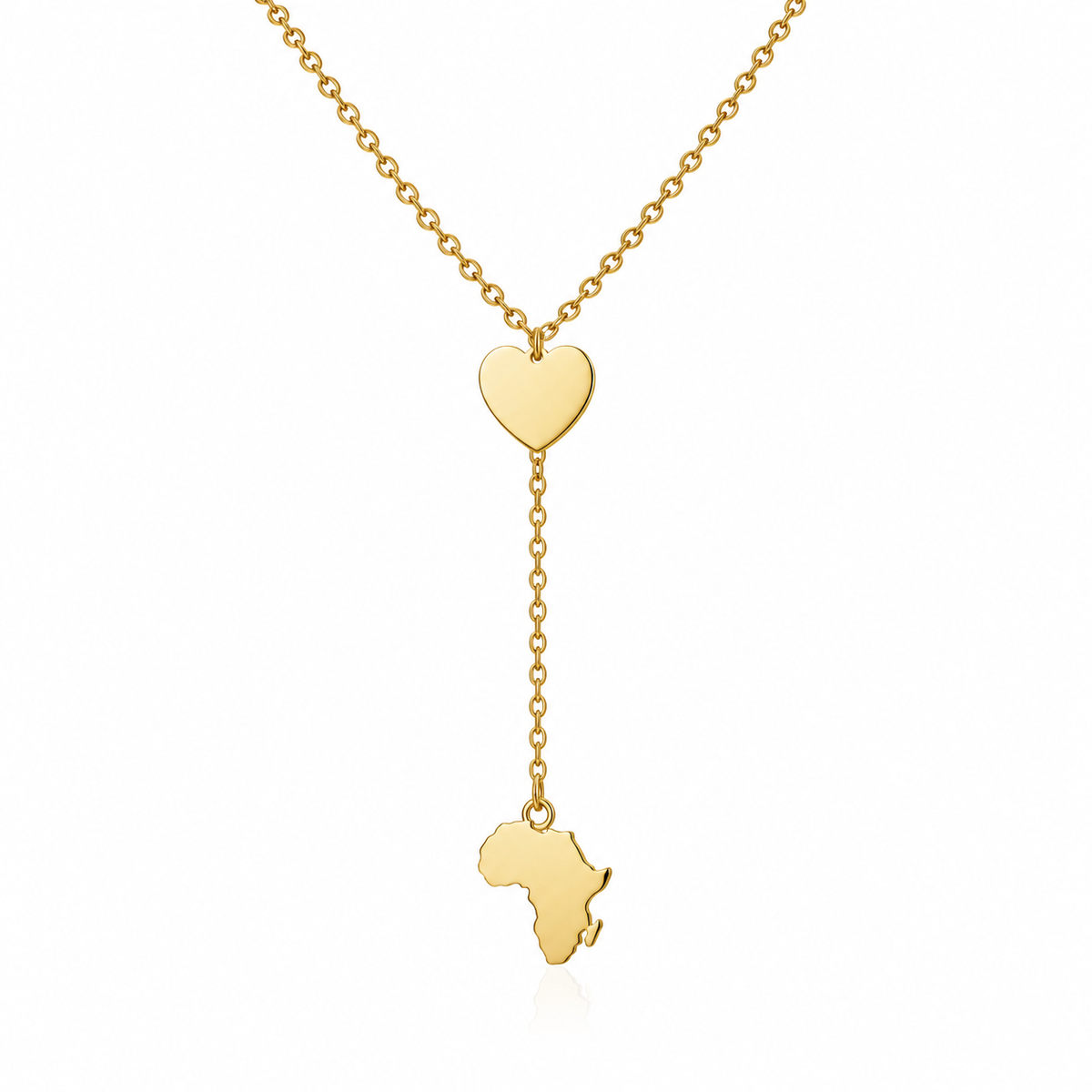 Love Afrique Lariat Necklace