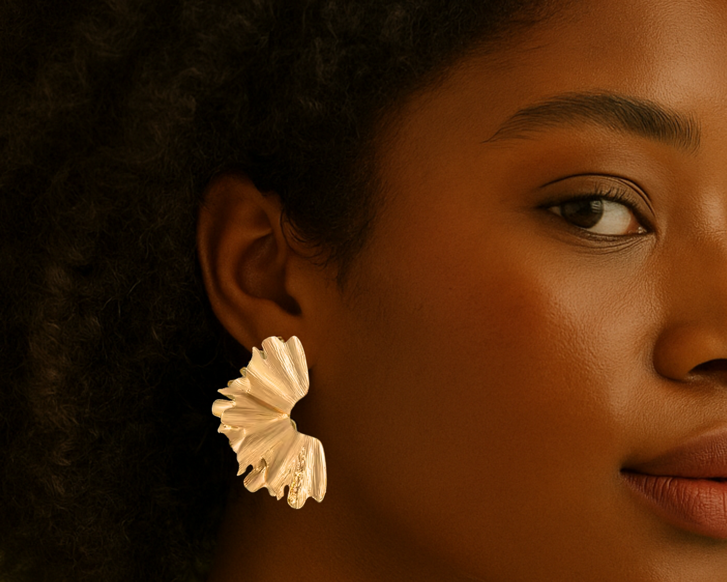 Ginkgo earrings