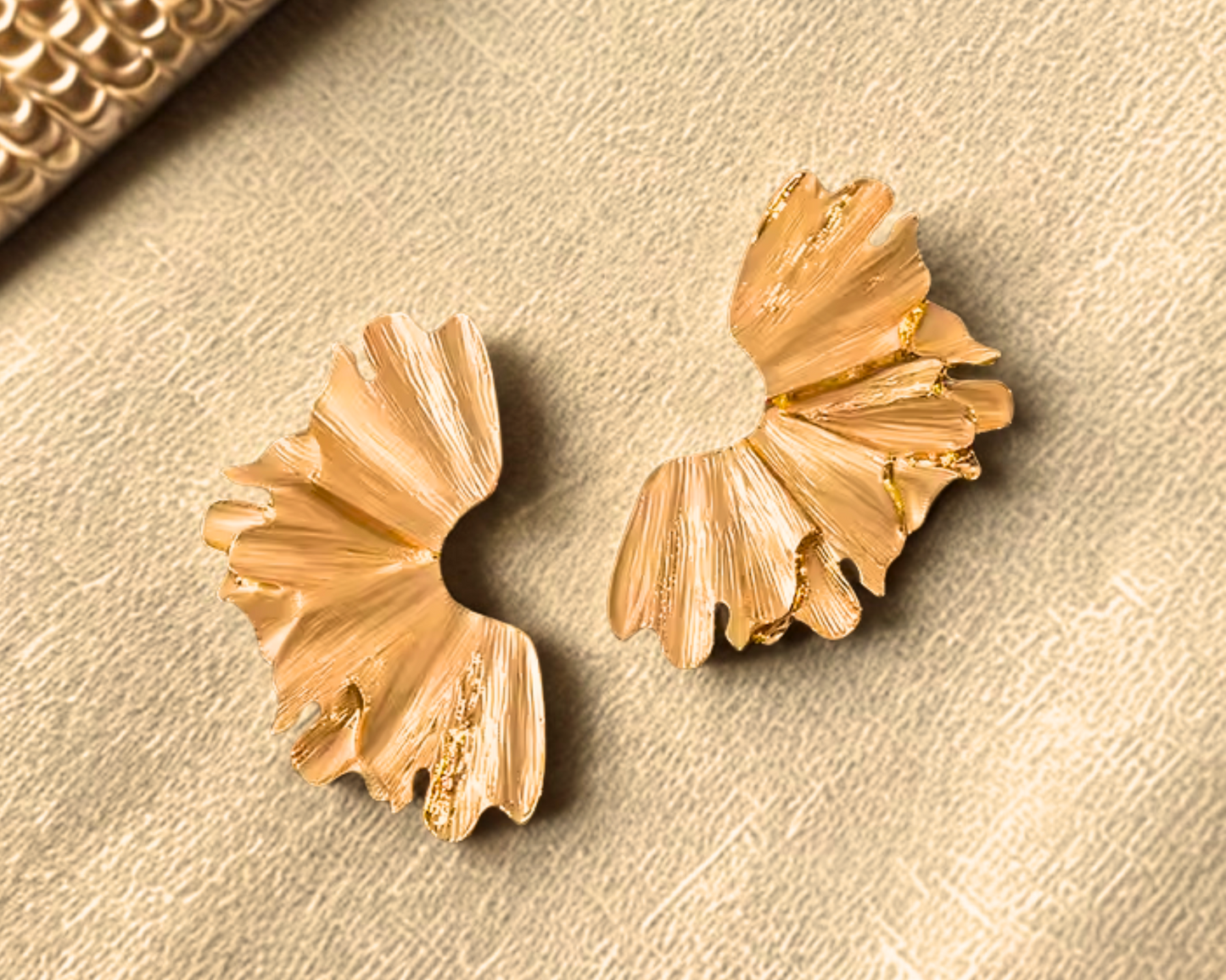 Ginkgo earrings